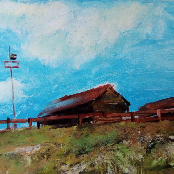 скалистый берег - пленэр арский камень